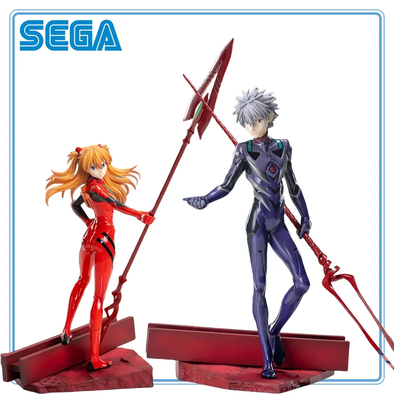 

【100% подлинный】SEGA Original Shin Evangelion Movie: Luminata Shikinami Asuka Langley Cassius Копье Nagisa Kaworu Longinus Spea