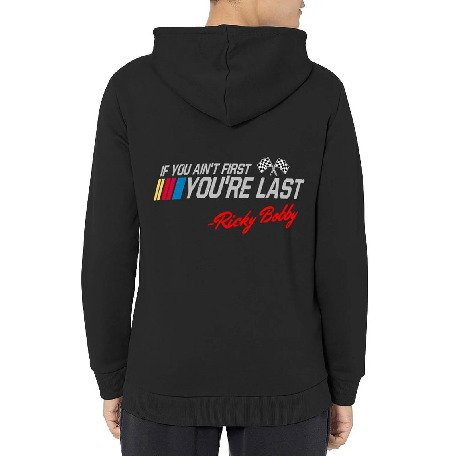 

Vintage Ricky Bobby - If You Ain_t First, You_re Last - Superior Graphics Hoodie blouse men's clothes hoodies for men