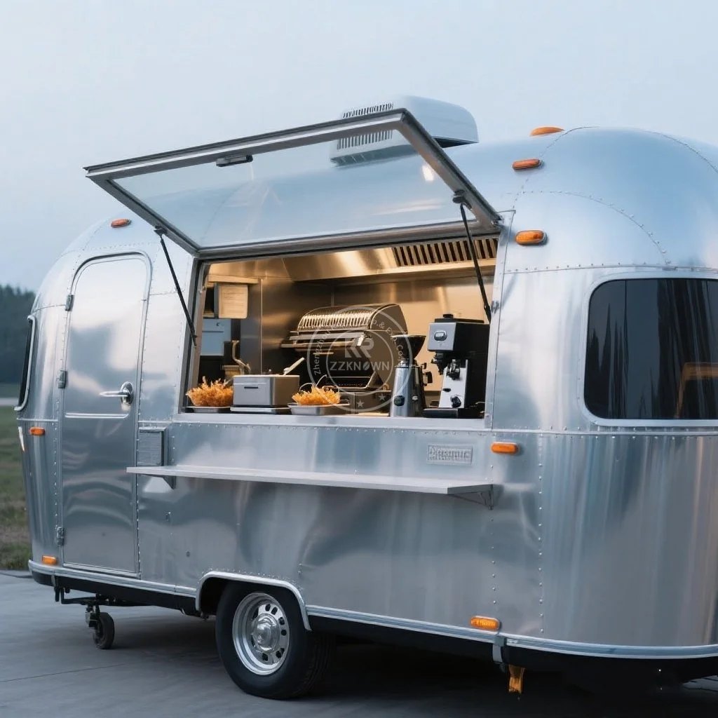 

Mobile Ice Cream Vending Cart Trailer Mobile Bar Beer Custom Size Catering Truck Concession Food Truck Trailer For Sale