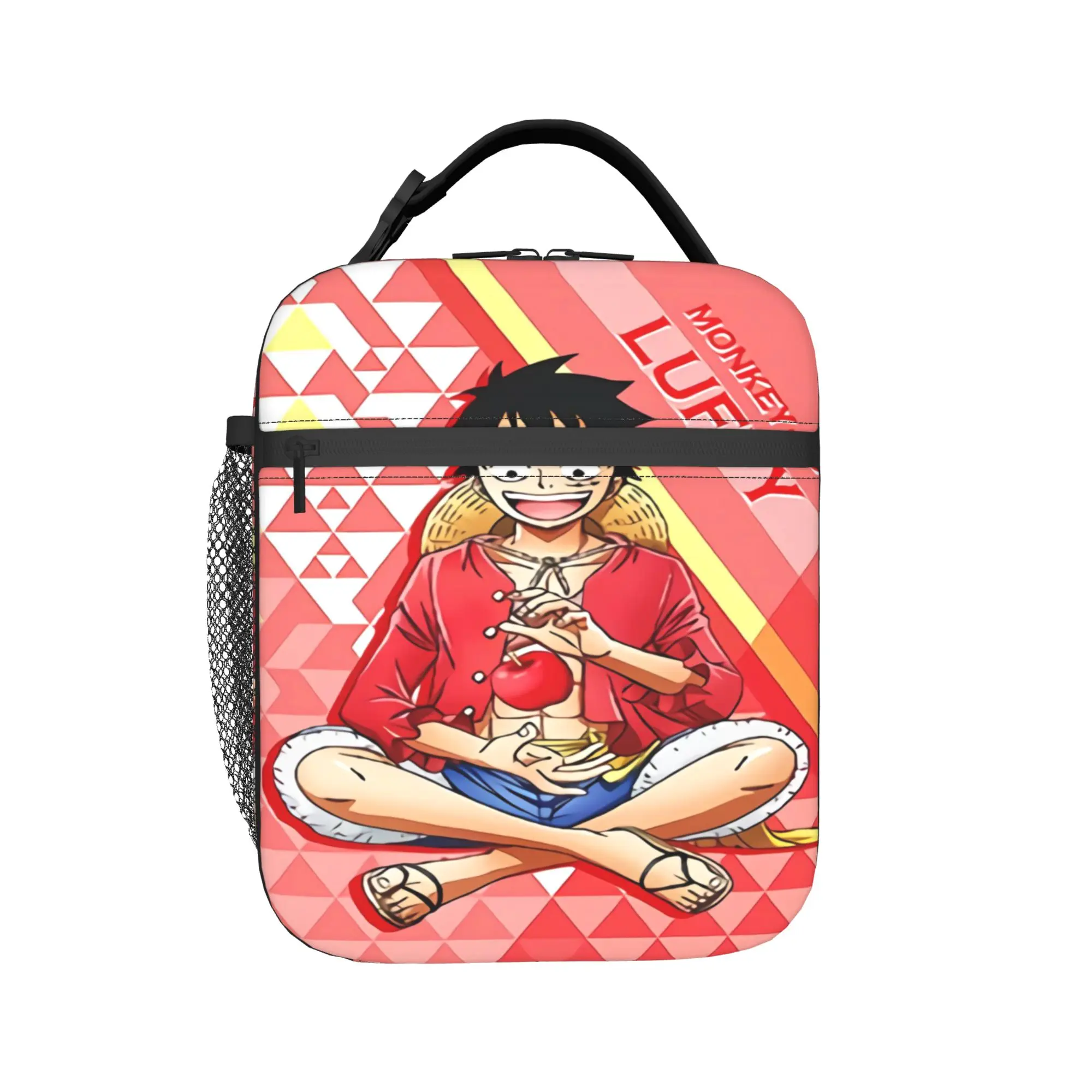

luffys o-one-piece-e zoro Thermal Insulated Lunch Bags for School Reusable Food Bag Men Women Cooler Thermal Lunch Boxes