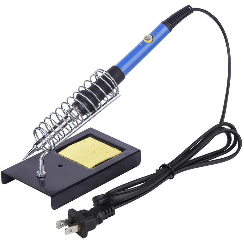 JCD Portable Soldering Iron Stand Holder Soldering Tin Stand with Welding Cleaning Sponge Electric Soldering Iron Accessories