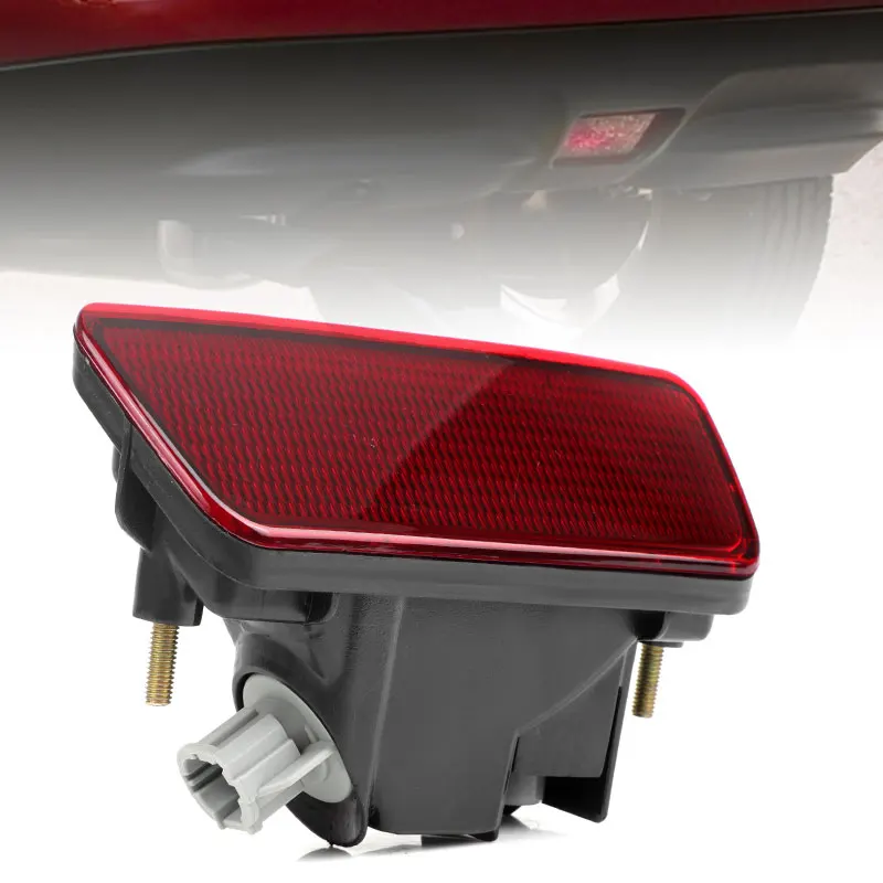 26580-ED50A المصد الخلفي الضباب عاكس الضوء الذيل وقف عكس الضوء لنيسان X-Trail T32 Juke Rogue 2014 2015 2016 2017 2018 #1