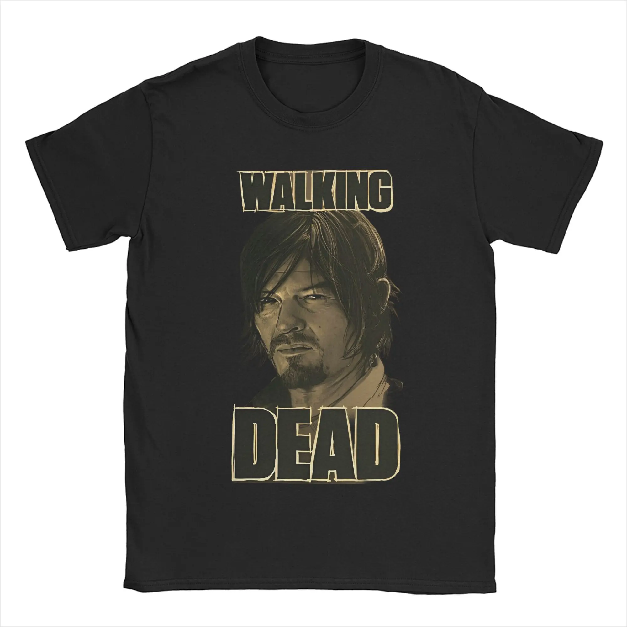 Men Women's The Walking Dead T Shirts Daryl Dixon 100% Cotton Clothing Casual Short Sleeve Crew Neck Tee Shirt Printing T-Shirts