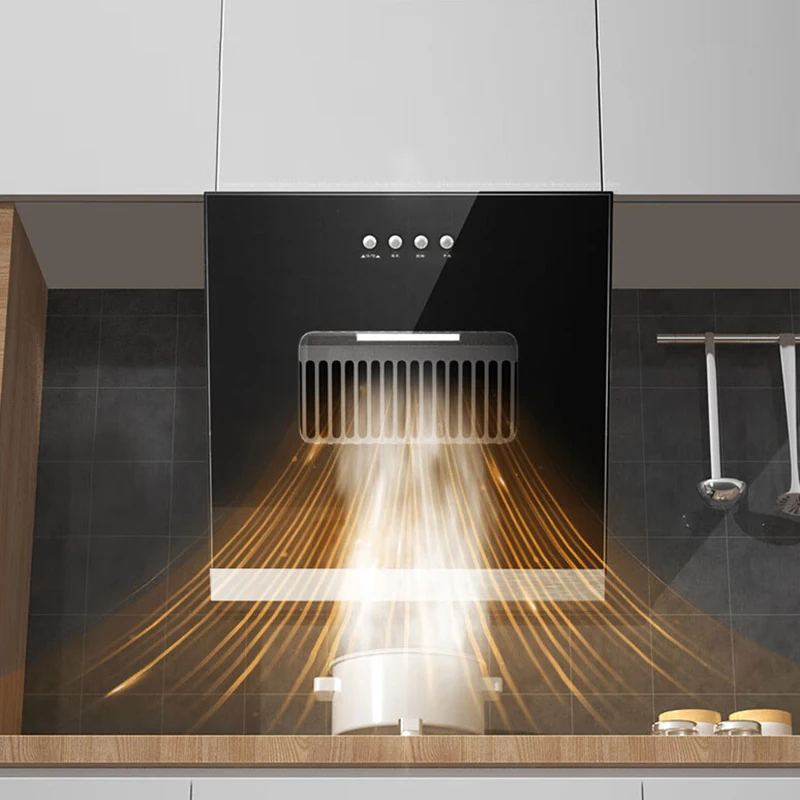 المطبخ 400 مللي متر غطاء فوق البوتاجاز لإخراج الأدخنة الذكية غطاء محرك السيارة طباخ مدخنة العادم شفاط المطبخ