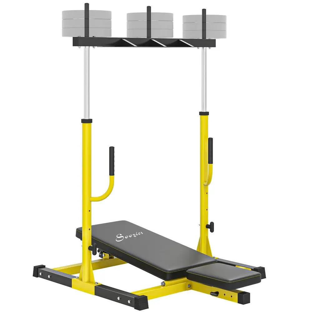 

Vertical Leg Press Machine, 660LBS Capacity, Leg Strength Training Machine with Adjustable Leg, Back, and Head Positions for Ho