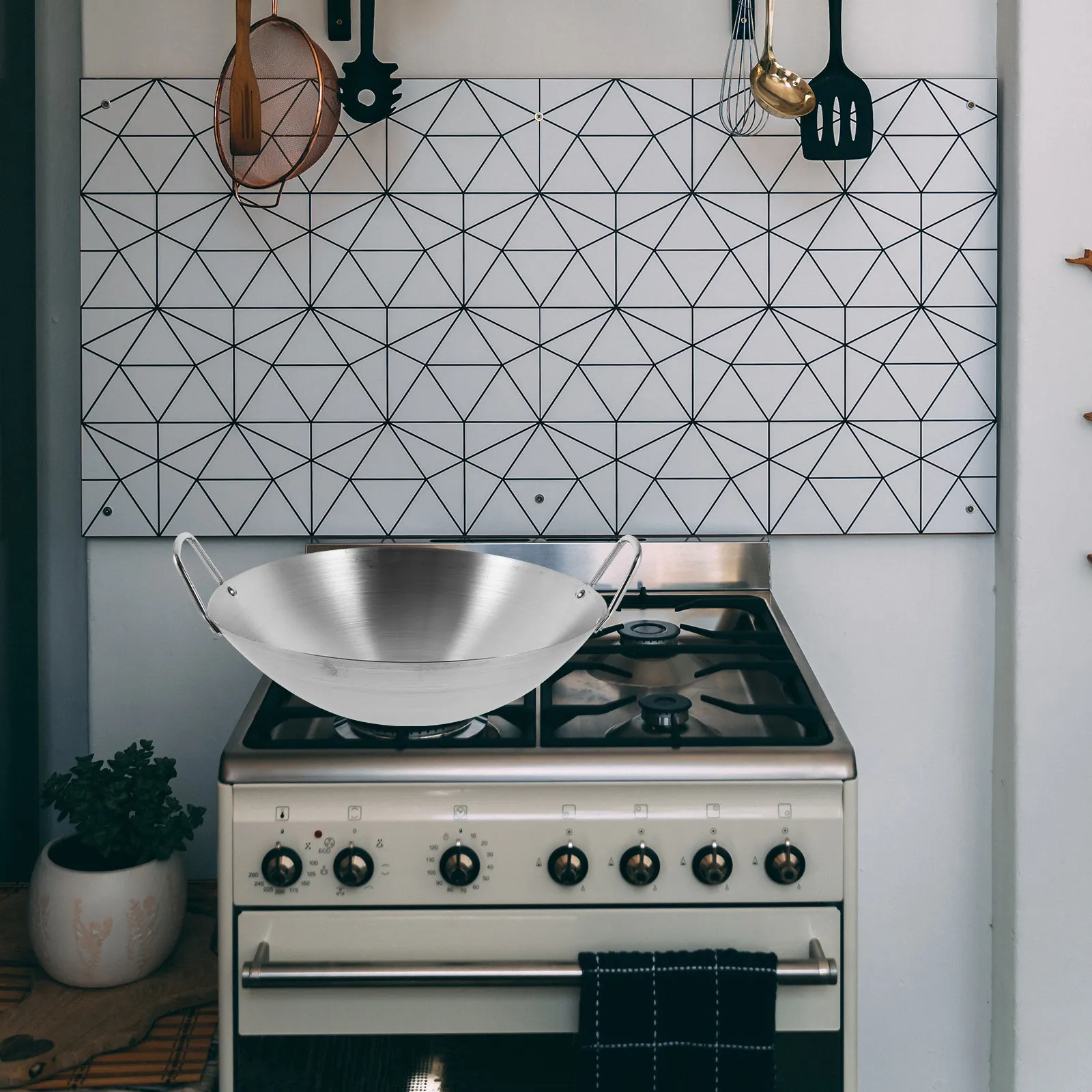 Home Cooking Classes - Paslanmaz Çelik Pişirme Tavası, Yüksek Kaliteli