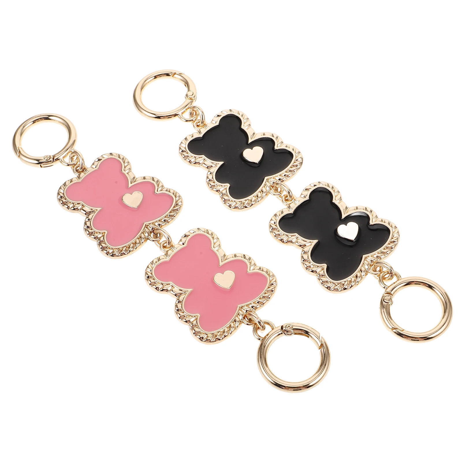 

Bear Bag Extension Chain DIY Crossbody Purse Extender Shoulder Strap Replacement Chain Women Bag Supplies