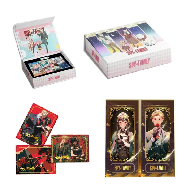 

SPY x Family Collection Card WAKU Culture Premium Hot Sale Exquisite ACG Anime Character Board Game Playing Collectible Cards