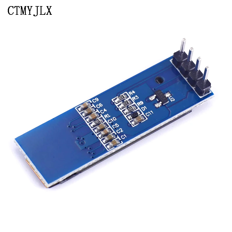 10 قطعة 0.91 بوصة OLED وحدة عرض أبيض/أزرق OLED 128X32 LCD LED عرض SSD1306 12832 0.91 IIC I2C التواصل ل Ardunio