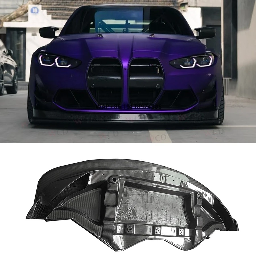 

2021+ for M3 M4 G83 G82 G80 Carbon Fiber GT-4 Style Front Lip Spoiler Bodykit New Car Front Bumper Lip Lower Guard Splitter