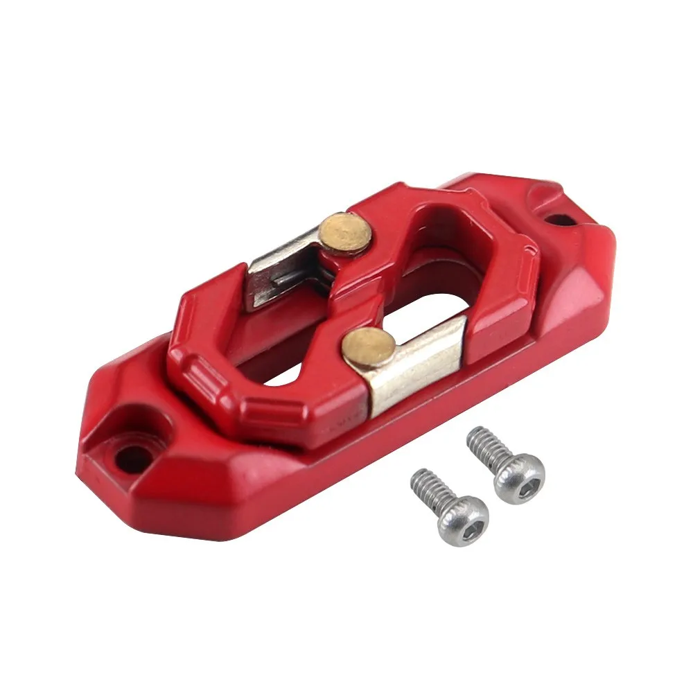 Metalen Hulpstukken Simulatie Elektrische Metalen Lier Voor 1/10 1/8 Rc Model Auto Crawler Modificatie Accessoires