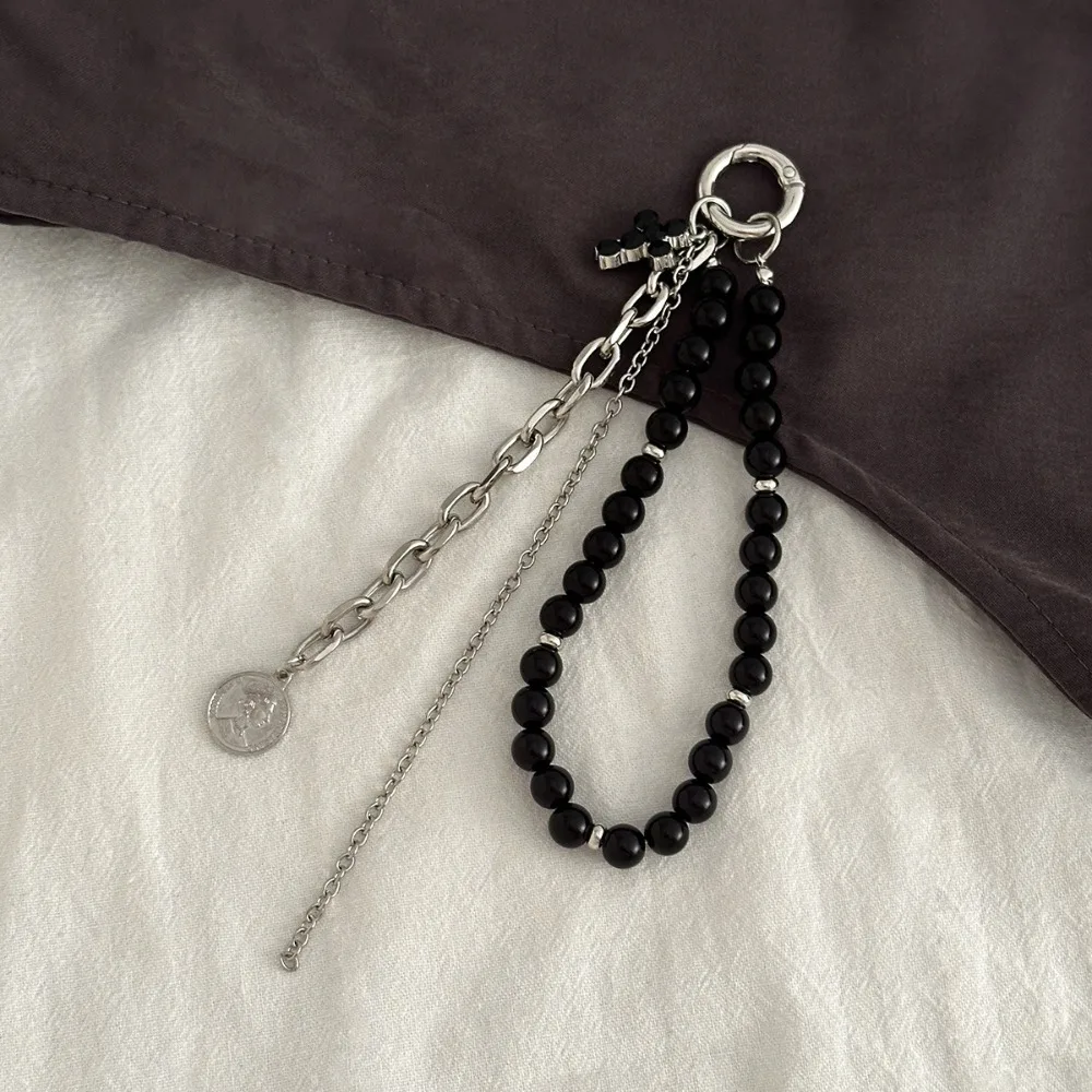 

Элегантный металлический брелок из бисера с жемчугом, персиковое сердце, украшение с кисточкой, цепочка для сумки из бисера, кулон, ювелирные изделия, подарки