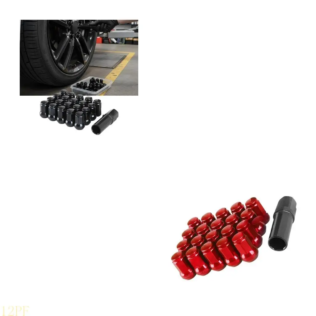 12PF Automotive Security Fastener With Unique 7Point Design Lug 800MPa Carbon Steel Construction AntiLoosening