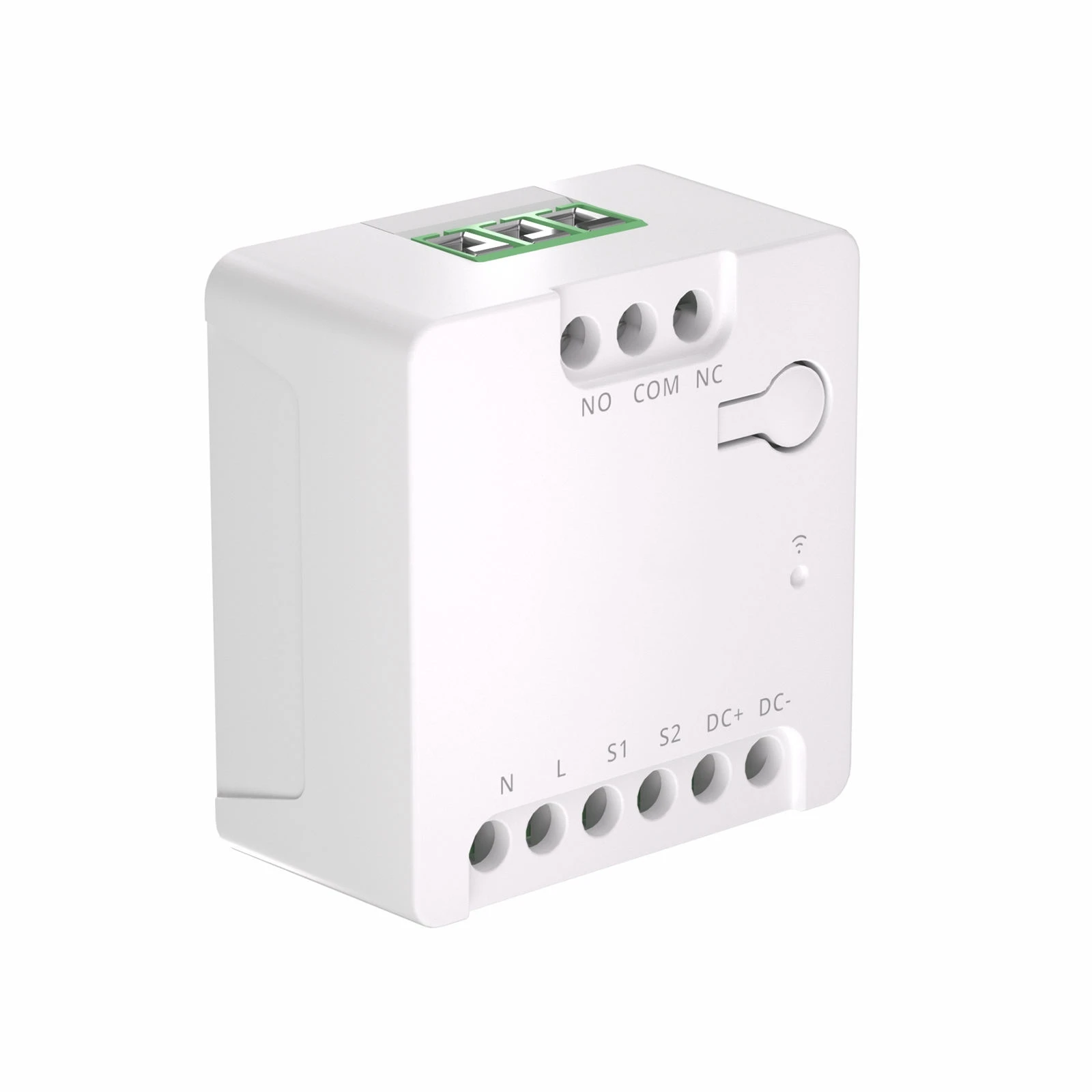 MINI-D Smart Dry Contact Relay Alexa Wi-Fi Controlled 10A 24V Max Remote Switch for Garage Doors and Low Power Motors