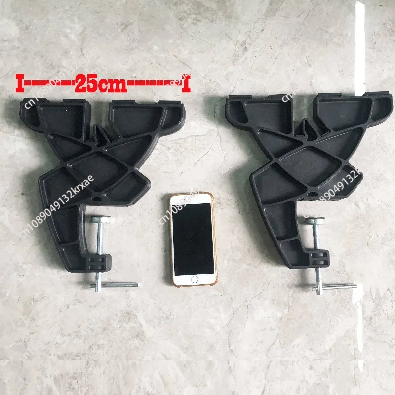 Snowboard Single and Double Trimming Waxing Fixing Bracket, Waxing Table Vice Single Board Clip Blade Holder