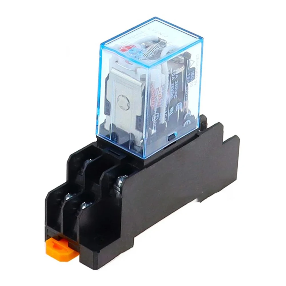 Features Relay With Base HHC A Z CC V Compact Compact Size Construction HHC A Z Silver Alloy Small DPDT Coil Power Relay