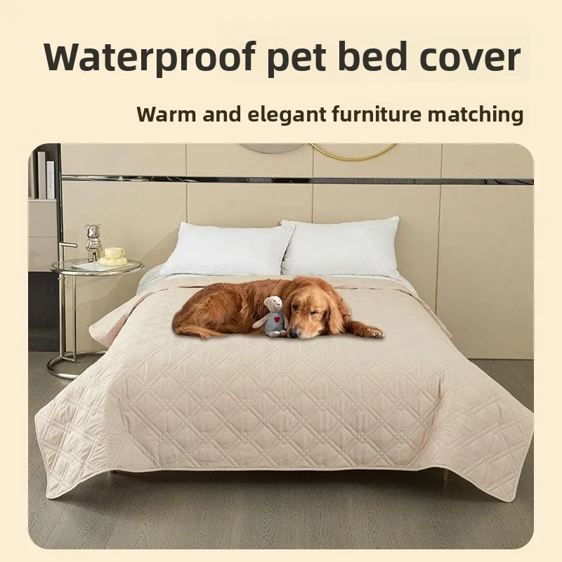 

Утолщенный защитный чехол для лежанки для животных, нескользящий, водонепроницаемый, для дивана, подушек, матрасов, защита для домашних животных, ткань для дома