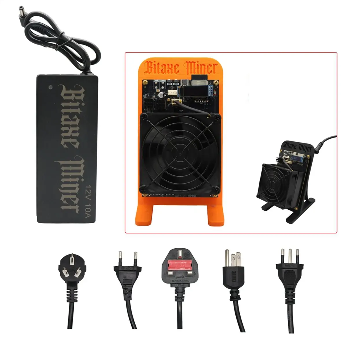 

(ABGQ) Адаптер питания NerdQaxe++12V 10A для SupraHex 702/NerdQaxe 4.8TH/S ASIC Miner, адаптер питания 12V 10A, вилка AU