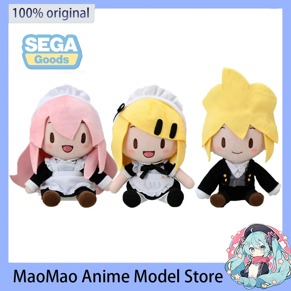 

В наличии оригинальная мини-плюшевая кукла SEGA VOCALOID Hatsune Miku Megurine Luka Kagamine Len Kagamine Rin Fuwa Petit Maid EX Kawaii