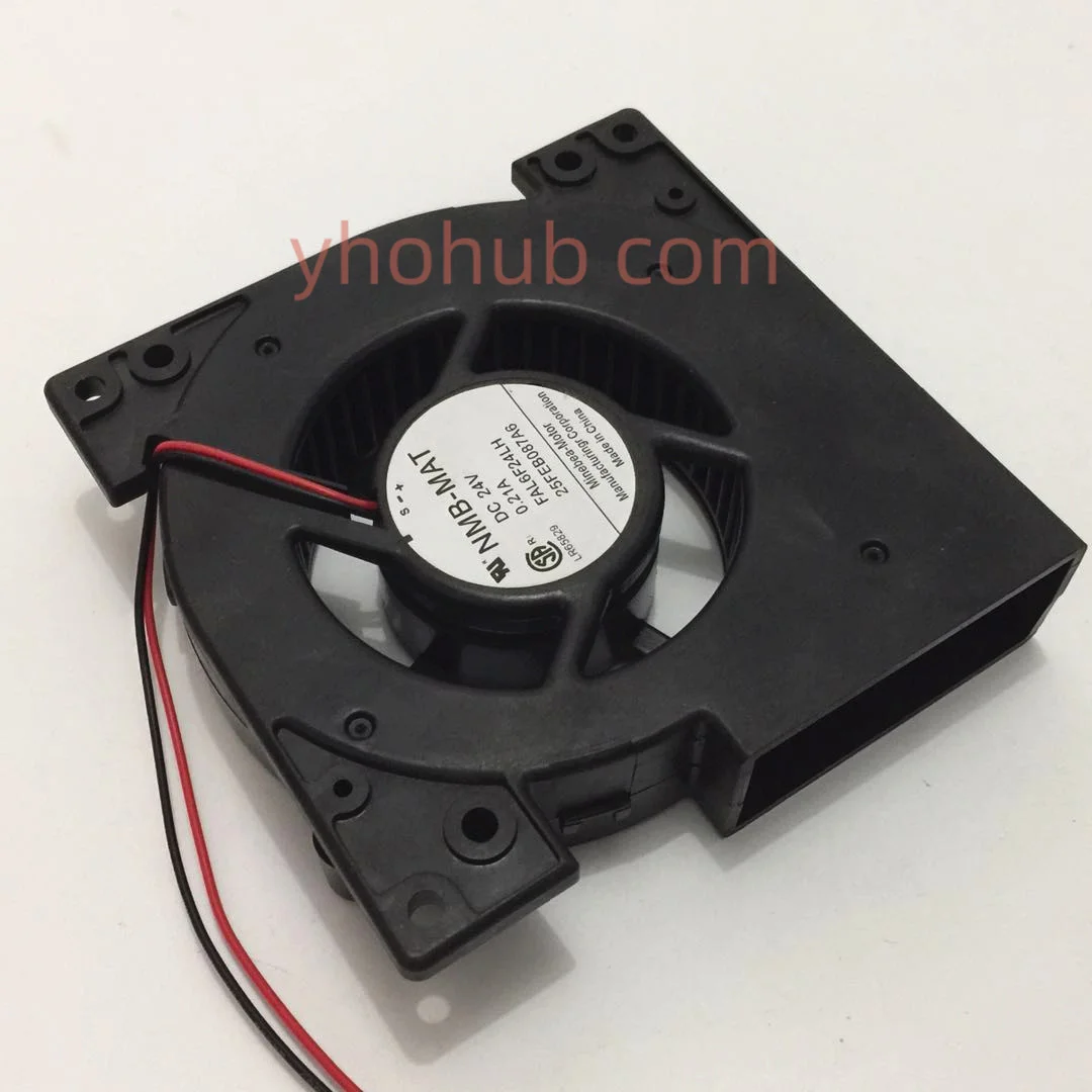 NMB-MAT FAL6F24LH FAL8F24LH DC 24V 0.21A 2-Wire 120x120x25mm Server Cooling Fan