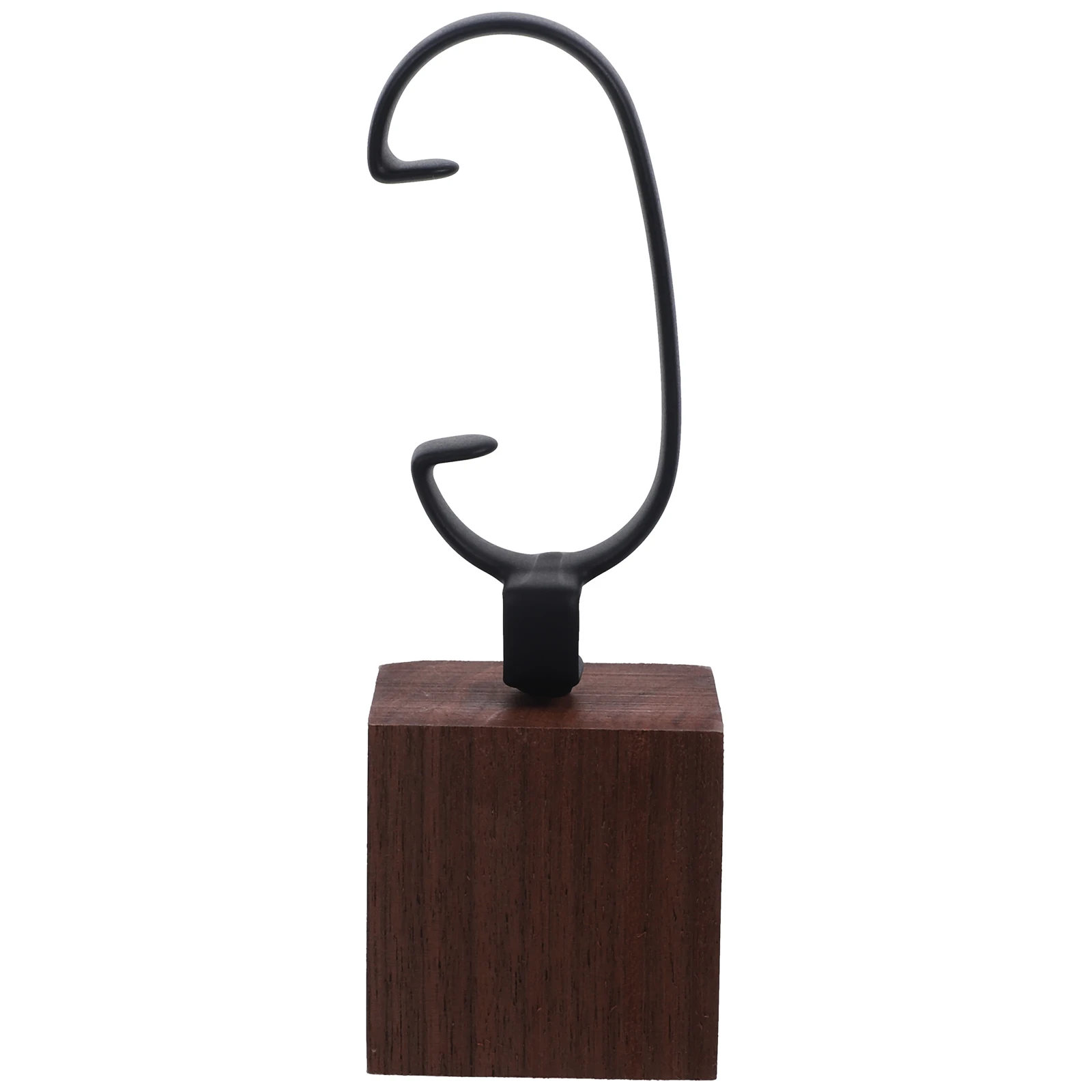 

Solid Wood C Type Walnut Watch Rack for Bracelet Jewelry Display Holder High Quality Craftsmanship Lightweight Stylish Design