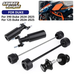 2025 Frame Crash Slider for 125 Duke 390 Duke 250duke 2024 Axle Fork Wheel Slider Bobbin Swingarm Spools Stand Screw Protection