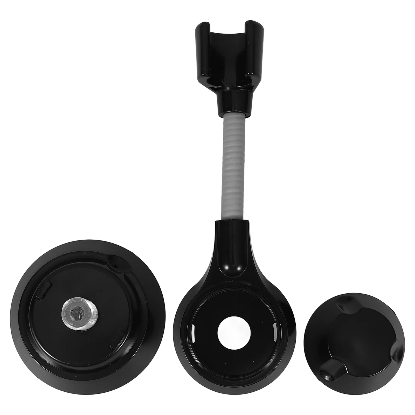 

Punch-Free Shower Bracket Fixed Handle Holder Bathroom It Can Move Accessory Plastic