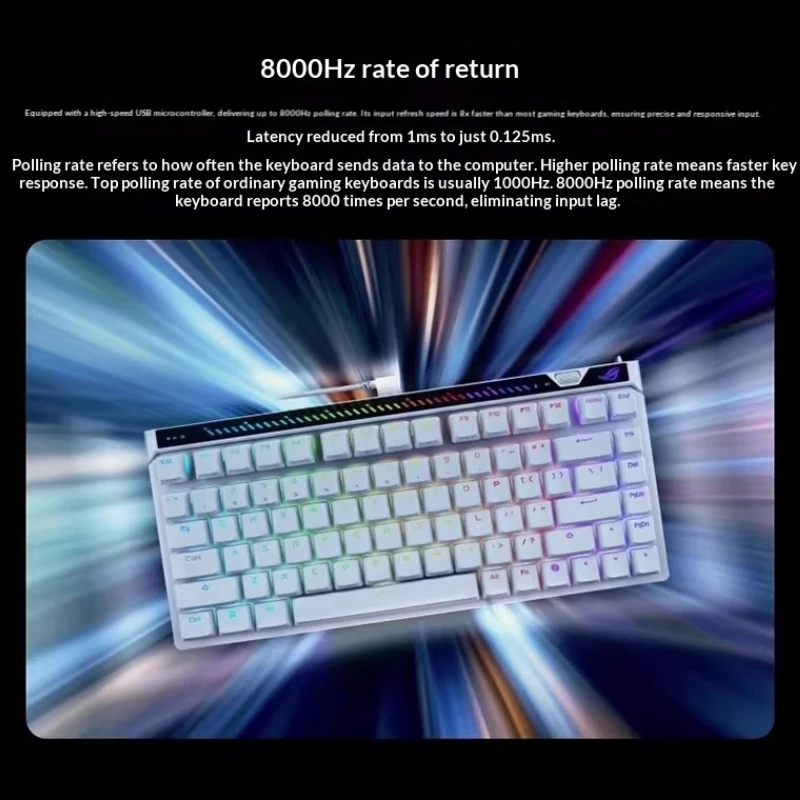 [New Release] ROG Magician ACE 75 HE Magnetic Switch Keyboard with 8K Polling Rate Hot-Swappable Gaming Keyboard