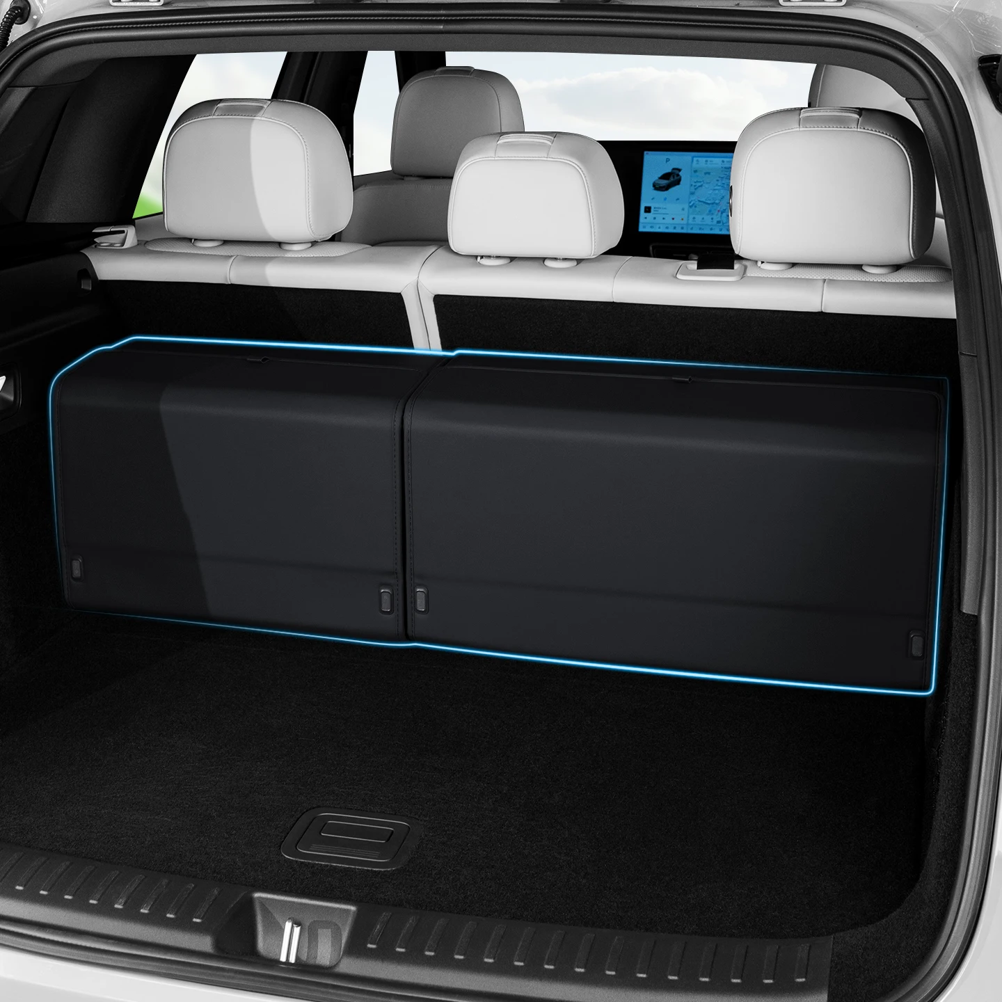 For Peugeot 3008 5008 206 207 208 301 306 307 308 T9 508 607 4008 406 407 2008 SW CC GT Car Back Seat Storage Container Box