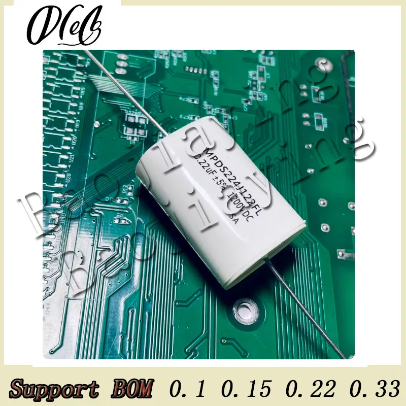 10PCS/Lot Axial 0.1 0.15 0.22 0.33 0.68 0.47UF 2000V 1200V absorption capacitor