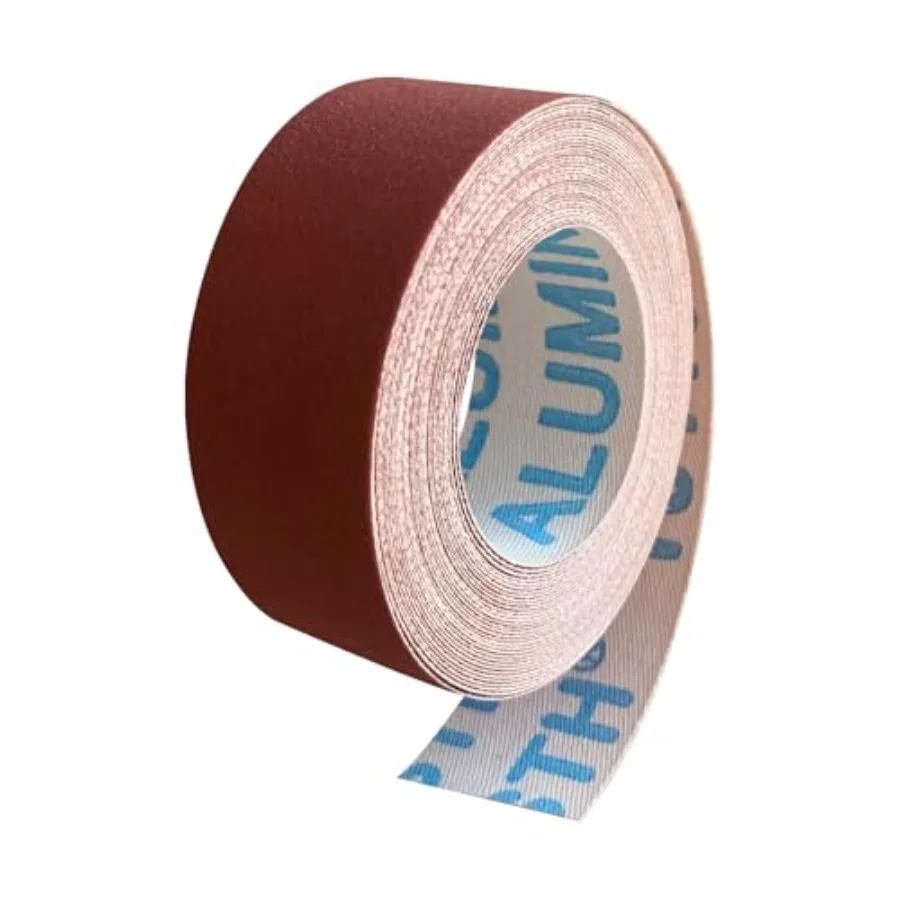 

Emery Cloth Sandpaper Roll 1" x 19 Feet Sandpaper Sheets for Wood Furniture Metal Sanding Automotive Polishing Wet Dry Sanding