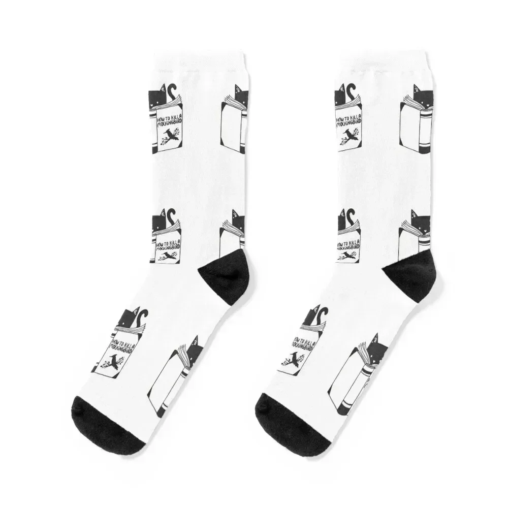 

To Kill A Mockingbird - How to Kill a Mockingbird T-Shirt Socks soccer anti-slip with print shoes Socks For Girls Men's