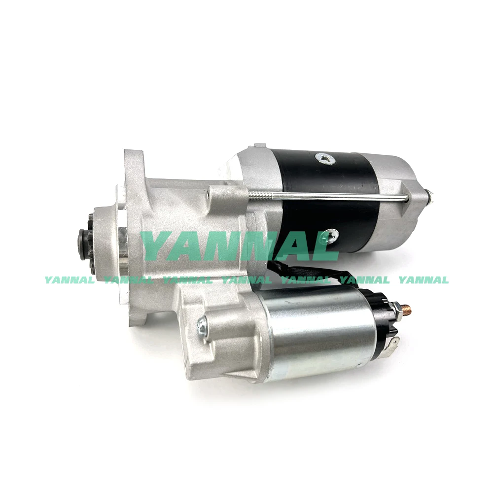 Superior quality Starter Motor For Mitsubishi FD25 Excavator Engine Parts