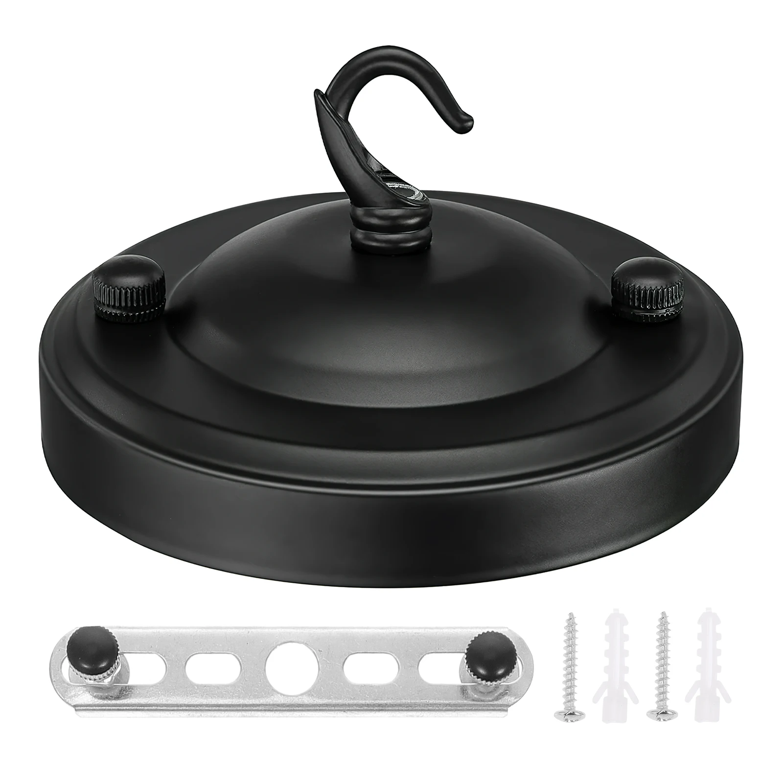 

Ceiling Cover Plate Sturdy Iron Zinc Alloy for Pendant Light Chandelier Canopy Ceiling Light Fixture Mounting Plate