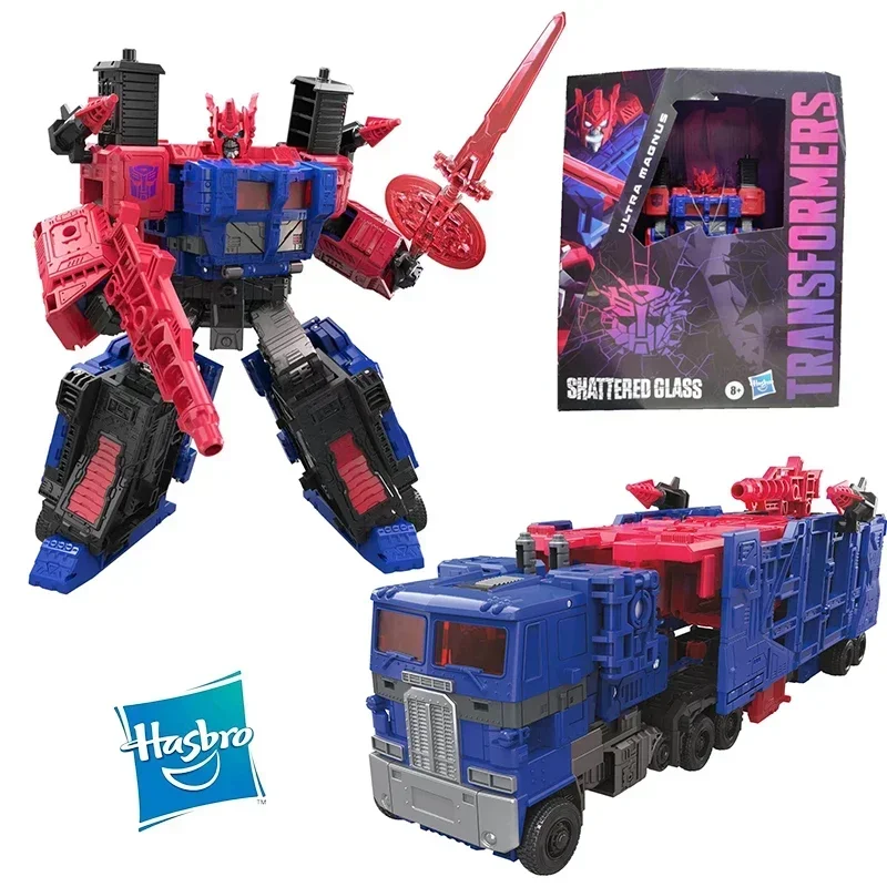 Hasbro Shattered Glass Ultra Magnus 25Cm Leader Class Originele Action Figure Model Kid Toy Verjaardagscadeau Collectie
