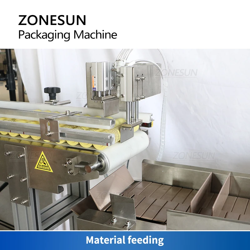 ZONESUNZS-MSZH50  Automatic Carton Boxing Packaging Machine Cosmetic Facial Mask Sunblock Bottle Tube Production