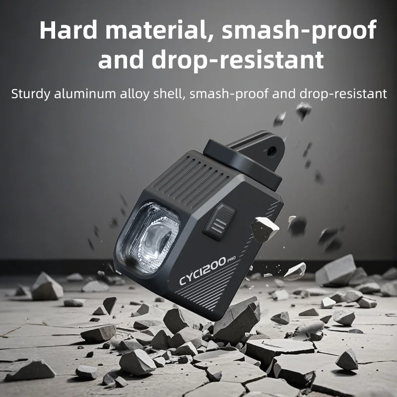 

Велосипедная фара LED 1200 лм, перезаряжаемая, с пультом ДУ, водонепроницаемая, для ночной езды по дорогам и горам