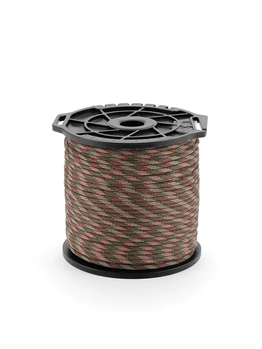 650 lb Paracord 100 m 9 Core 4mm Militaire Tactische Parachute Spool Tent Touw Lanyard voor Outdoor Survival Camping DIY Armband - afbeelding 2