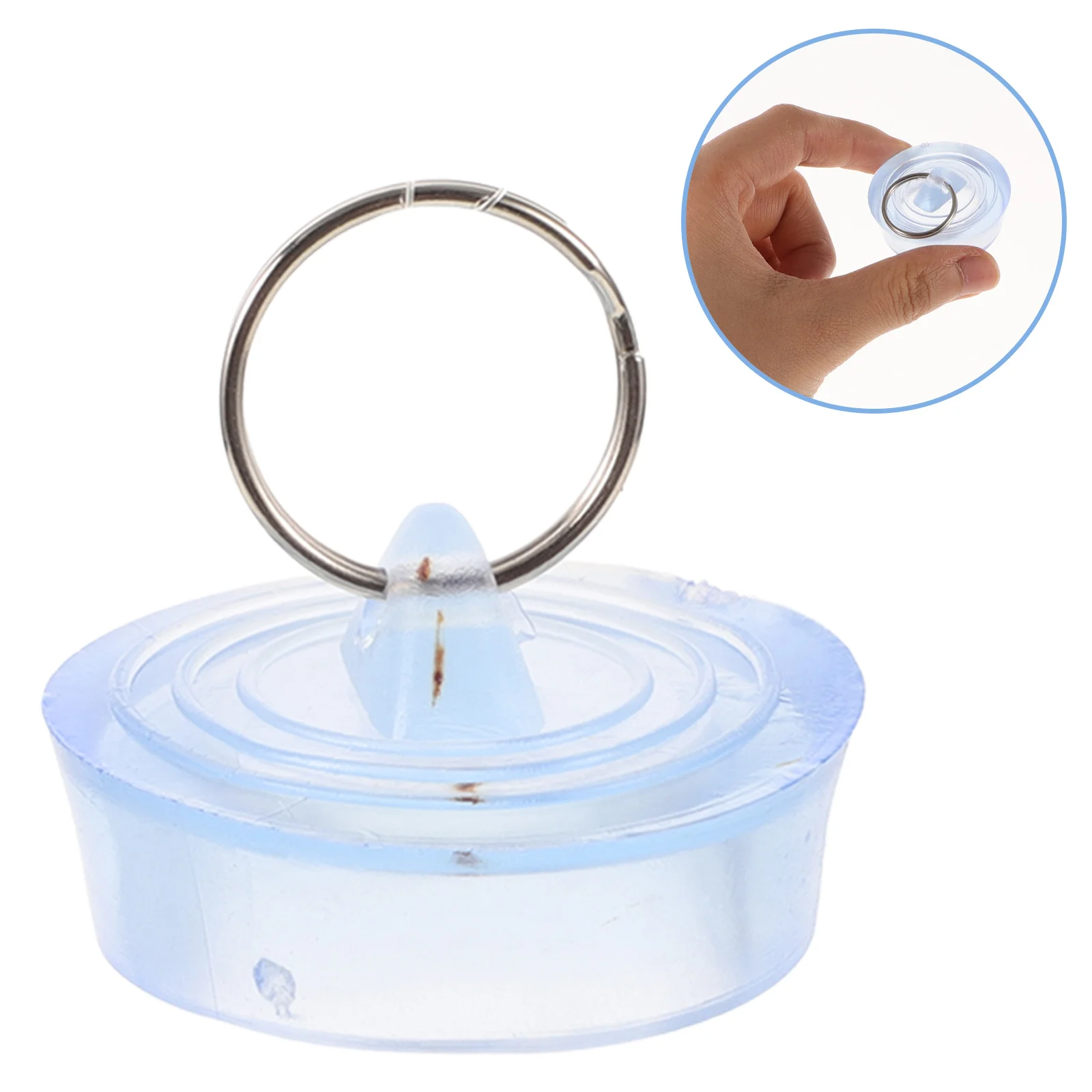 

2Pcs Plastic Sink Stopper for Kitchen Drain Garbage Disposal Cover Tight Seal Non-Slip Design Fits Standard Sinks Smooth Edge