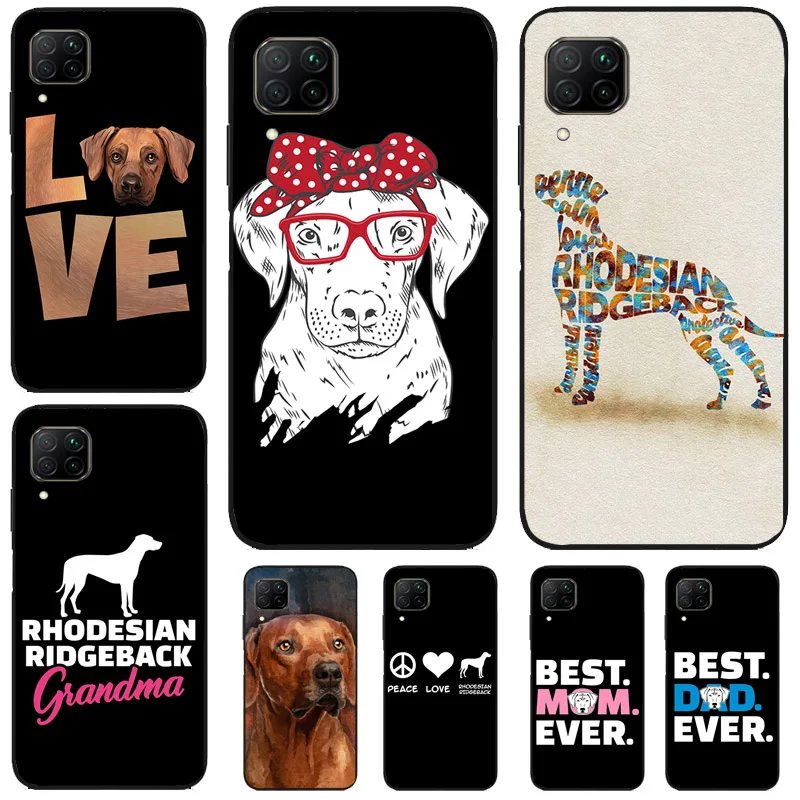 Rhodesian Ridgeback Dog Case For Huawei P30 Lite P40 P20 Nova 11 Pro 3i 8i 11i 9 10 SE 5T Y60 Y61 Y70 Y90 Y91 Cover