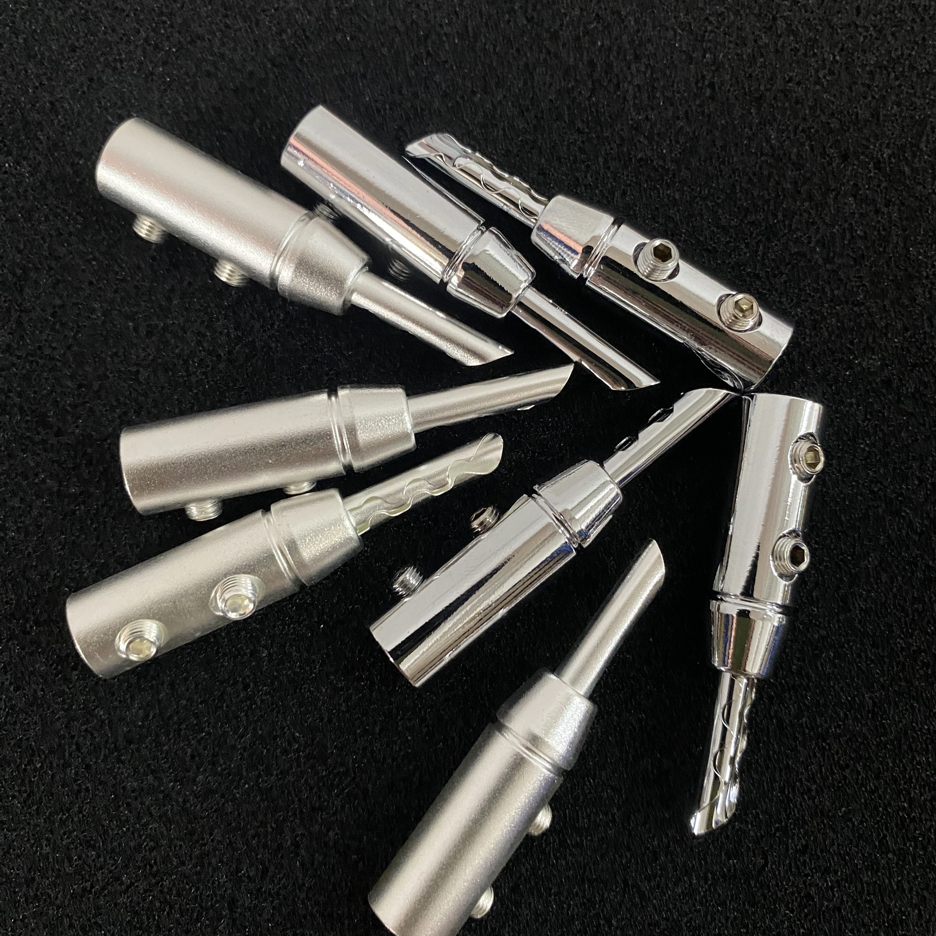 4pcs BFA Plug Banana Connector HIFI DIY Gold Plated Electrical Plugs 6mm Audio Jack Banana Speaker Cable Connector