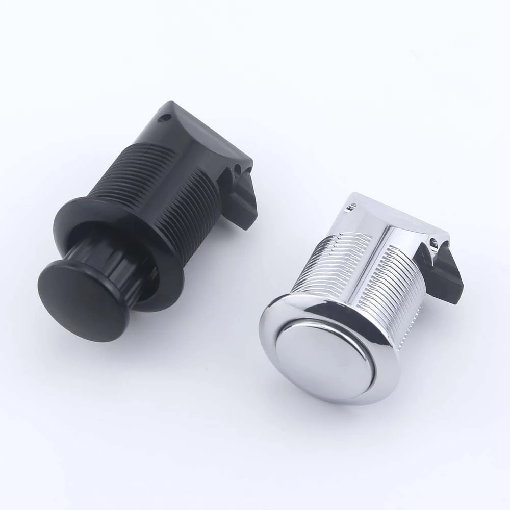 Mini Push Button Latch Gold Embedded Rotary For RV Caravan Cupboard Cabinet Drawer Plastic Metal Equipment Box Catch