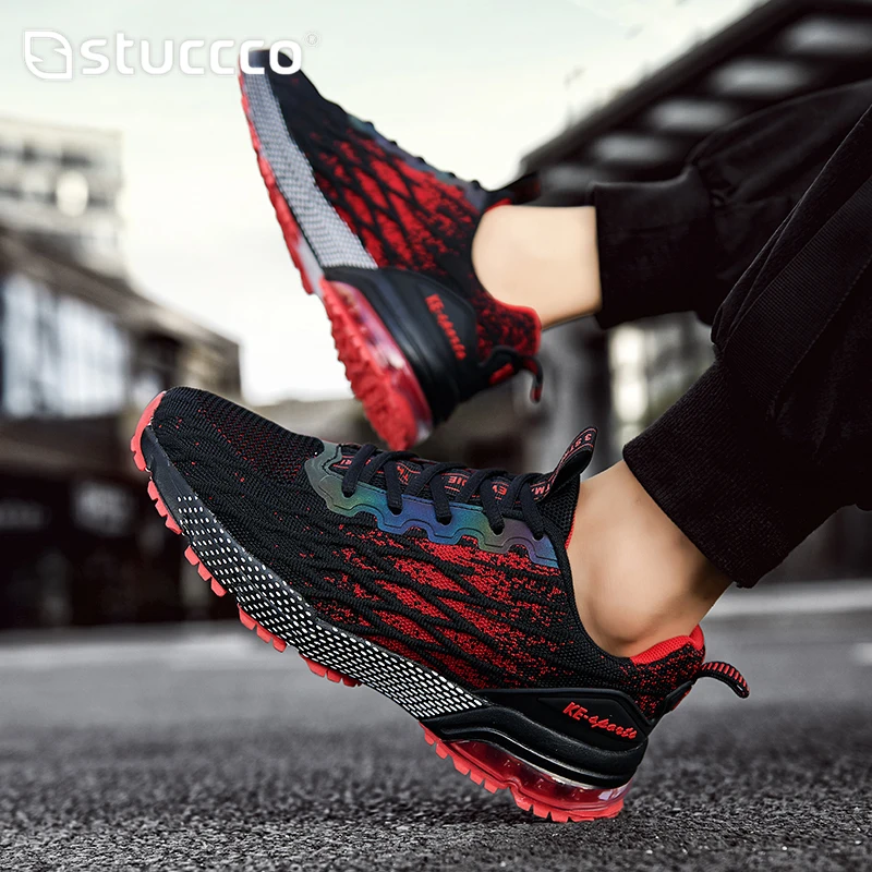 Shoes for Men Sneakers Footwear Sneakers Casual Sport Fashion Footwear Women Shoes Lovers Men Gym Shoes Mesh Tenis Masculino