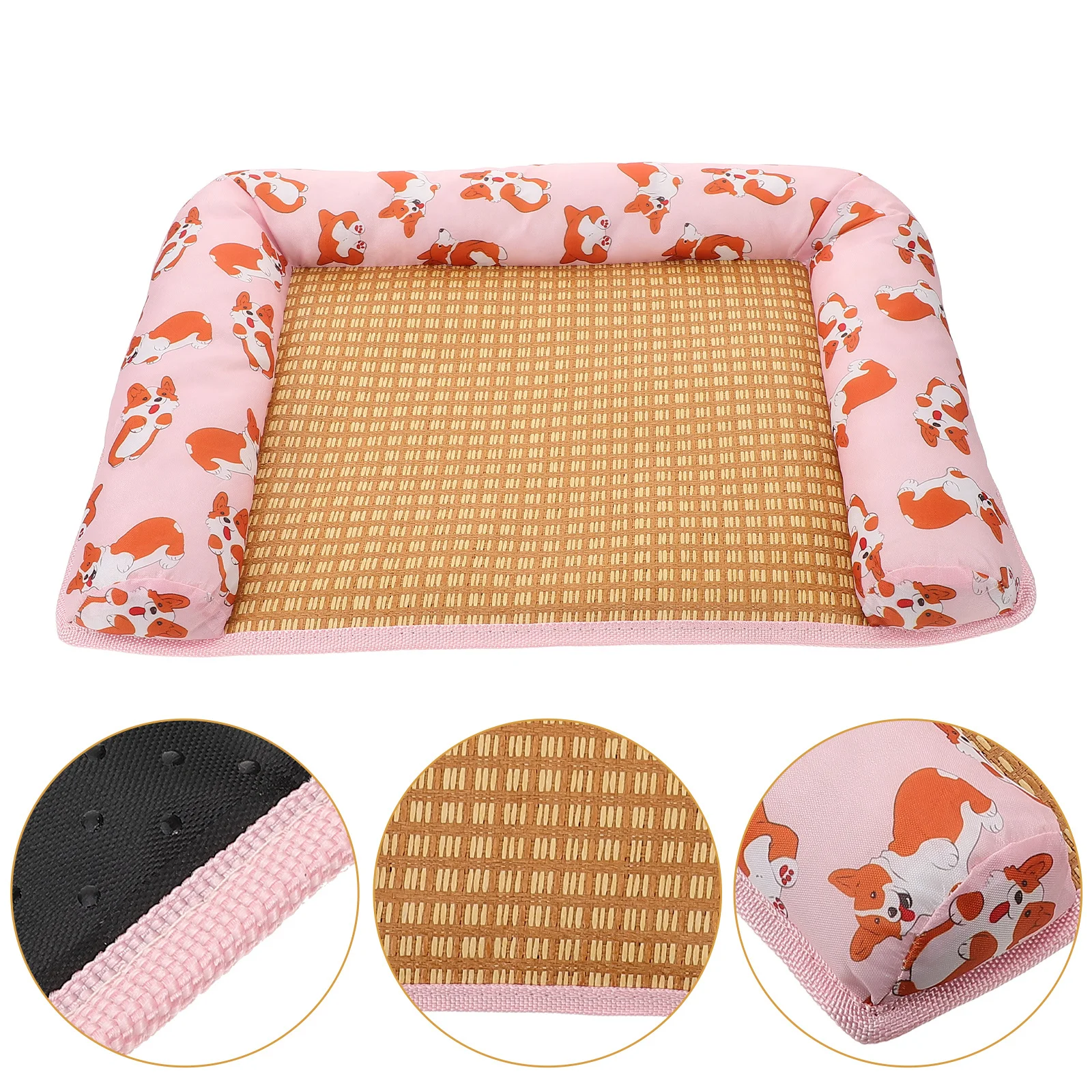 

Summer Pet Cooling Pad Durable Practical Lightweight Portable Oxford Cloth PP Cotton Material Dog Cat Bed Cooling Mat Pet Supply