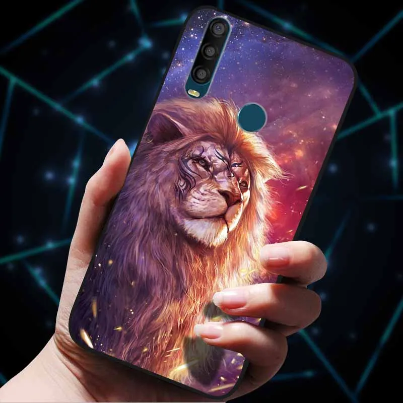 For Alcatel 3L 2020 Cases Printed Cat Soft Silicone Back Covers for Alcatel3L 3 L 2020 5029Y 5029 5029D Fundas Capa Coque 6.22