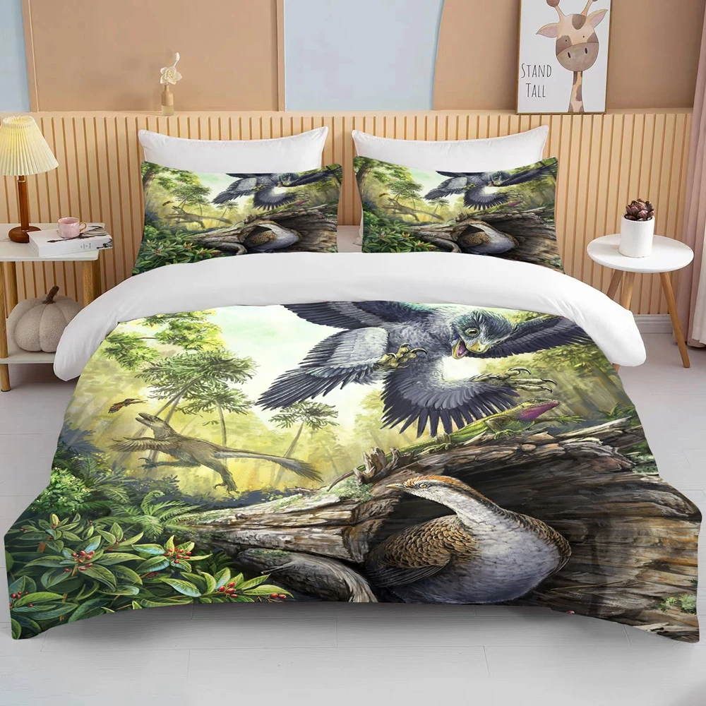 

10 sizes Archaeopteryx Bedding Set Custom Kids Boys Teens Video Game Duvet Cover For Youth New Game Controller Bedspread