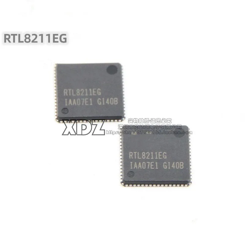 5pcs/lot RTL8211EG-VB-CG RTL8211EG QFN-64 package Original genuine Ethernet controller chip