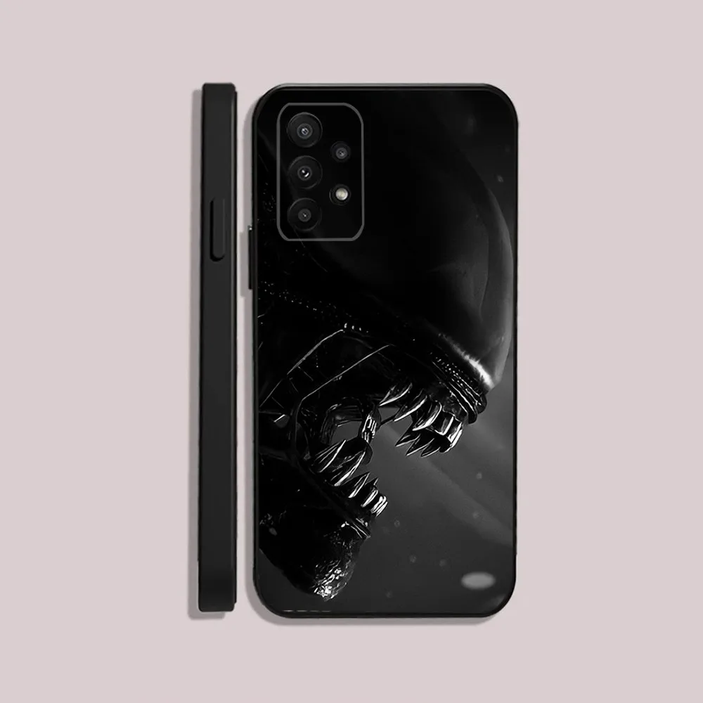 Movie A-Alien X-Xenomorph Phone Case For Samsung S24,23,22,30,21,10,9,Ultra,Plus,Lite,FE,5G Black Soft Case