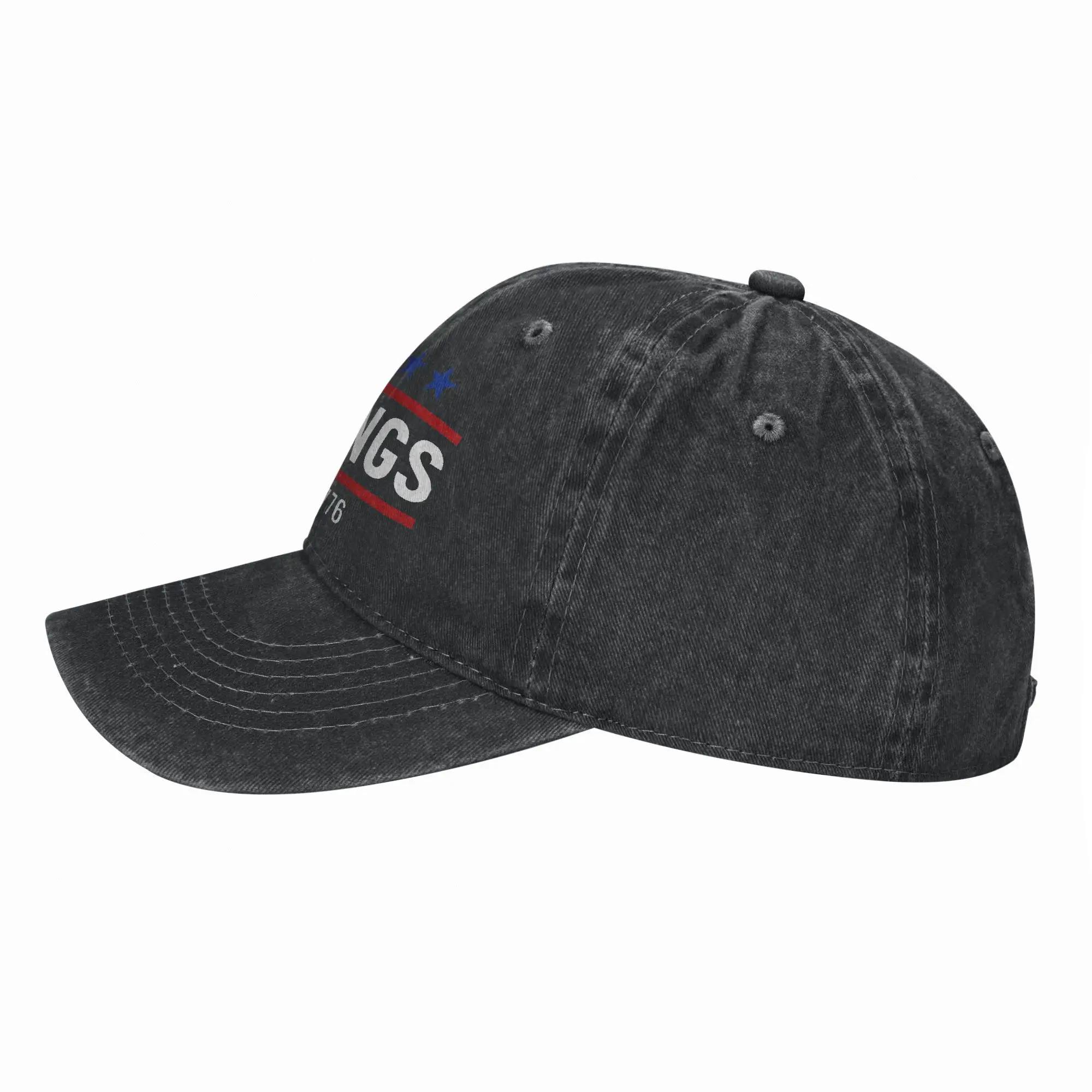 Gorra de béisbol No Kings Sun Kpop Rock, gorra de camionero lavada con protección solar, gorras de béisbol con estampado informal para hombre y mujer