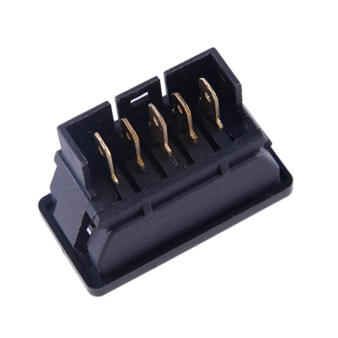 الضوء الأحمر نافذة السيارة السلطة الروك التبديل قفل الباب زر 5 دبوس 12 فولت